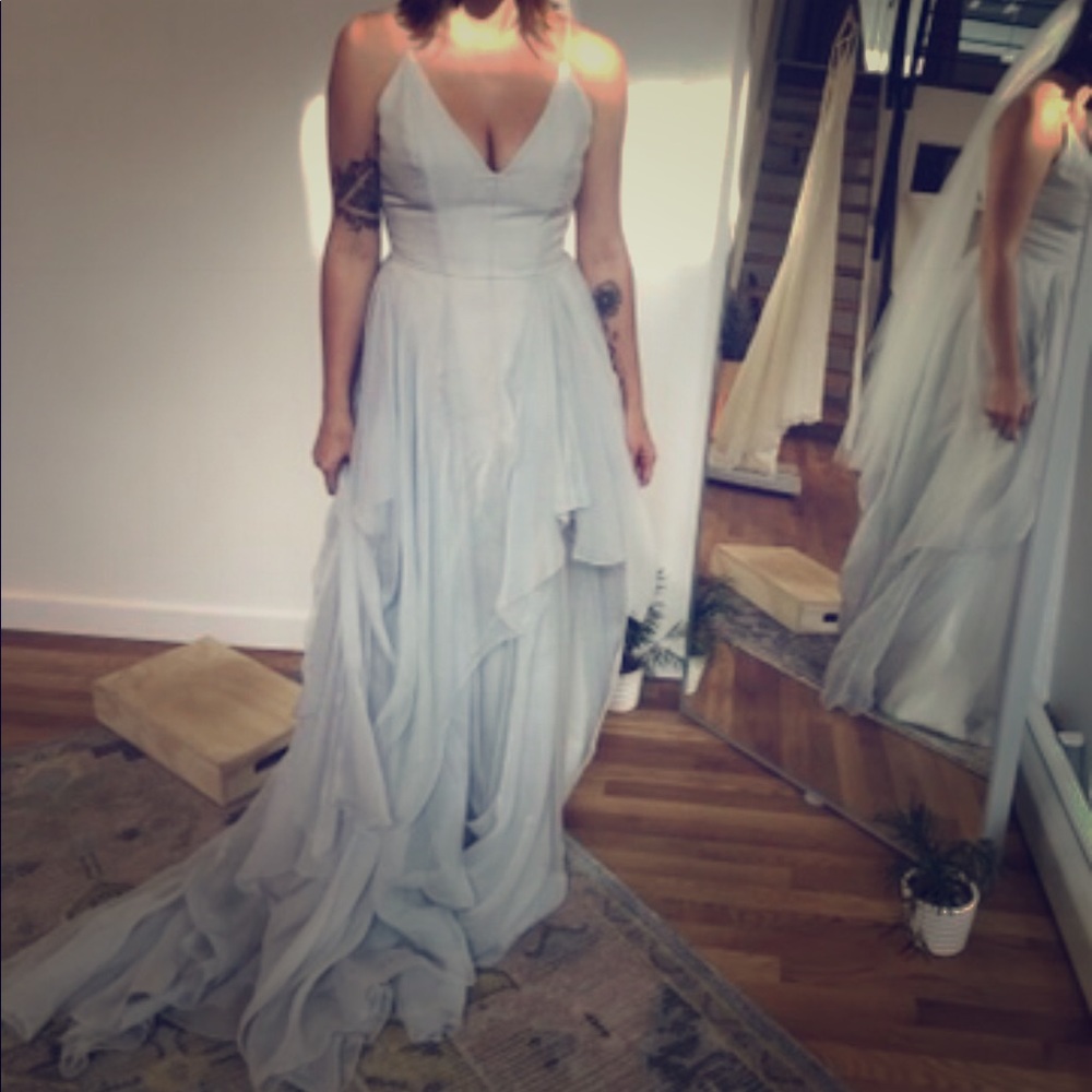 Wedding Dress and Veil